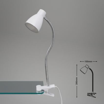 Briloner 2615-016P - LED-lamppu kiinnikkeellä GRIP LED/2,5W/230V valkoinen