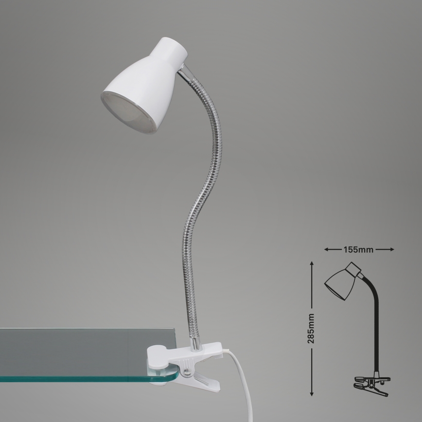 Briloner 2615-016P - LED-lamppu kiinnikkeellä GRIP LED/2,5W/230V valkoinen