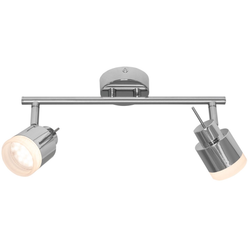 Briloner 2733-028 - kylpyhuoneen LED-kohdevalo SPLASH 2xLED/4W/230V