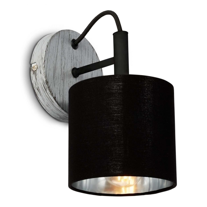 Briloner 2737-014 - Seinävalaisin SILVER CRAFTED 1xE14/25W/230V