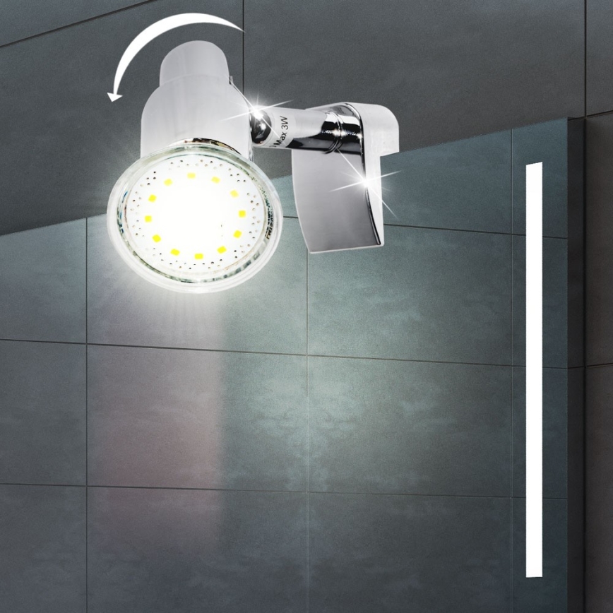 Briloner 2792-018 - LED-peilivalot SPLASH 1xGU10/3W/230V