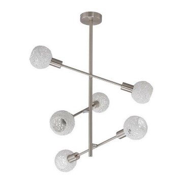 Briloner 2815-066 - Riippukattokruunu 6xE14/5,5W/230V