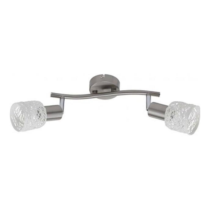 Briloner 2826-022 - Kohdevalo SPOT 2xE14/6W/230V mattakromi