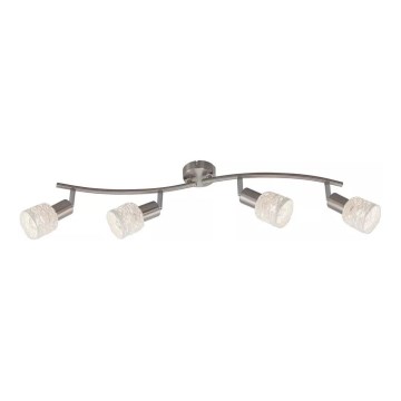 Briloner 2826-042 - Kohdevalo SPOT 4xE14/6W/230V mattakromi