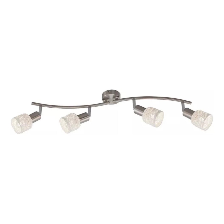 Briloner 2826-042 - Kohdevalo SPOT 4xE14/6W/230V mattakromi