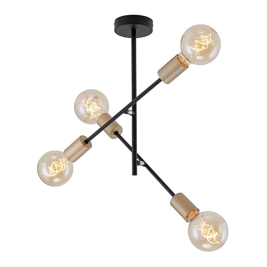 Briloner 2856-045 - Riippukattokruunu NATURE 4xE27/60W/230V
