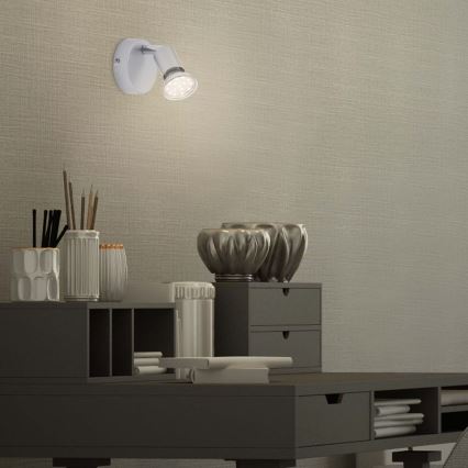 Briloner 2906-014 - LED-seinävalaisin PICCO 1xGU10/3W/230V