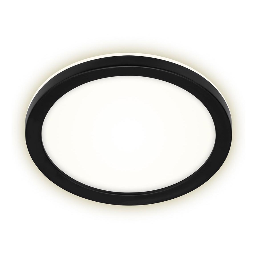 Briloner 3008-015 - LED Kattovalaisin LED/8W/230V halkaisija 21 cm musta IP44