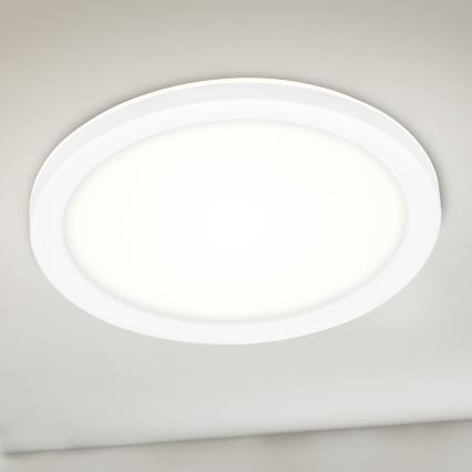 Briloner 3008-016 - LED Kattovalo LED/8W/230V d. 21 cm valkoinen IP44