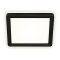 Briloner 3010-015 - LED Kattovalo LED/8W/230V 19x19 cm musta IP44