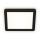 Briloner 3010-015 - LED Kattovalo LED/8W/230V 19x19 cm musta IP44