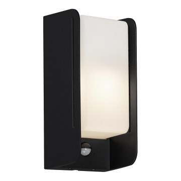 Briloner 3017-015 - Ulkoseinävalaisin anturilla 1xE27/12W/230V IP44