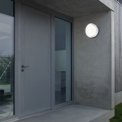 Briloner 3019-016 - LED ulkoseinävalaisin GENUA LED/18W/230V IP44 valkoinen