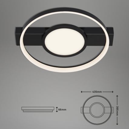 Briloner 3026-015 - Himmennettävä LED-kattovalaisin FRAME LED/33W/230V