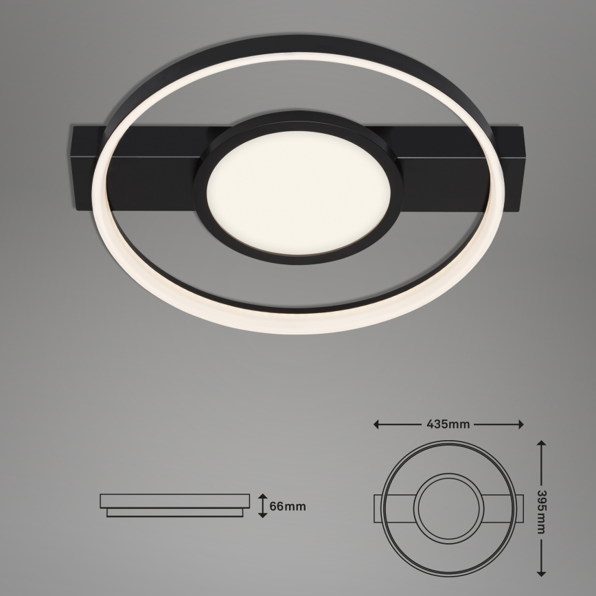 Briloner 3026-015 - Himmennettävä LED-kattovalaisin FRAME LED/33W/230V