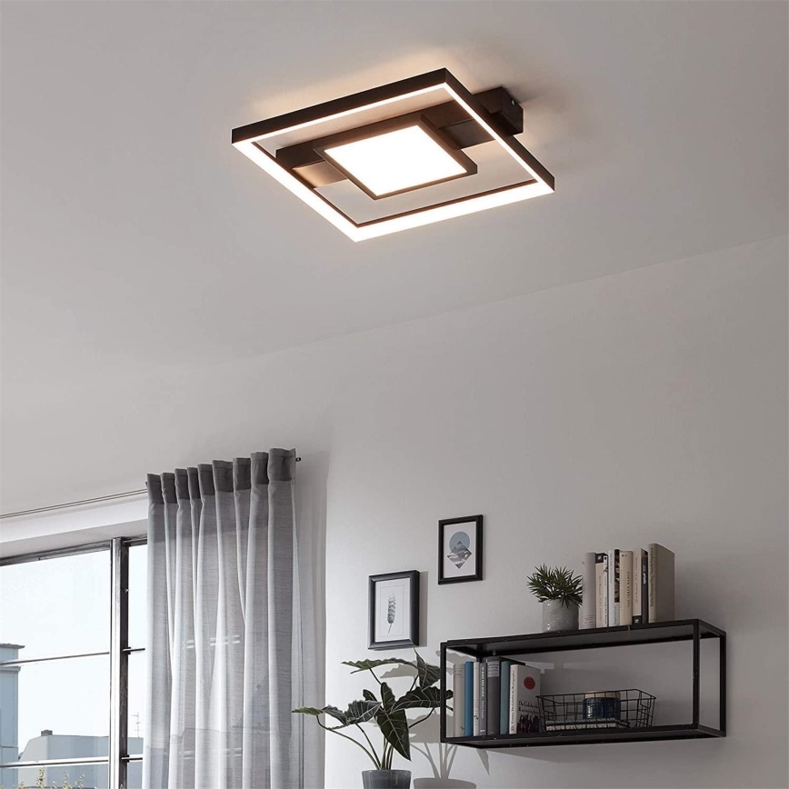 Briloner 3028-015 - Himmennettävä LED-kattovalaisin FRAME LED/38W/230V