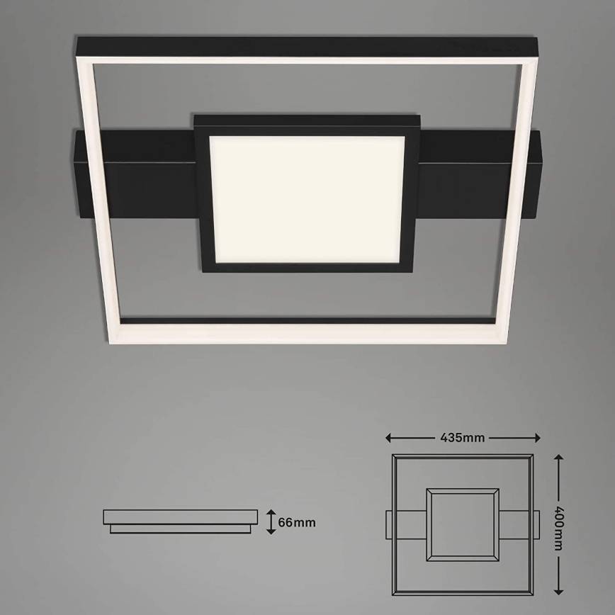 Briloner 3028-015 - Himmennettävä LED-kattovalaisin FRAME LED/38W/230V