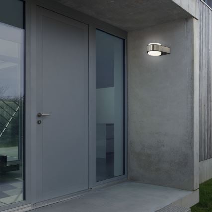 Briloner 3035-012- LED-ulkoseinävalaisin HANAU LED/6,5W/230V IP44 mattakromi