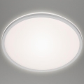 Briloner 3046-014 - LED-kattovalaisin LED/15W/230V 4000K halkaisija 28 cm hopea
