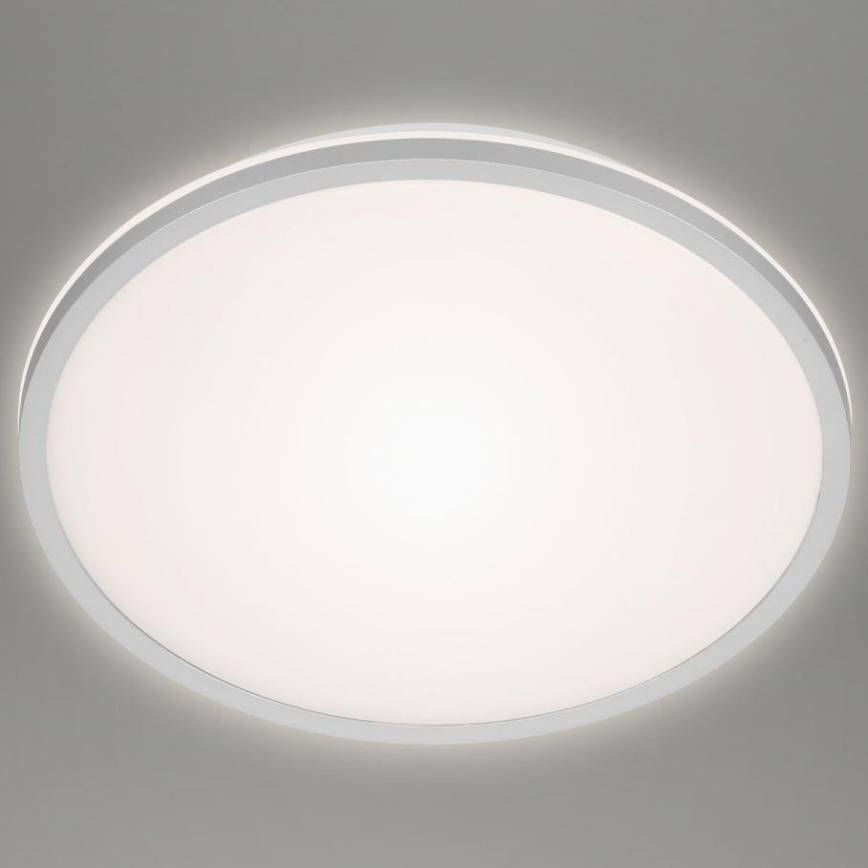 Briloner 3046-014 - LED-kattovalaisin LED/15W/230V 4000K halkaisija 28 cm hopea
