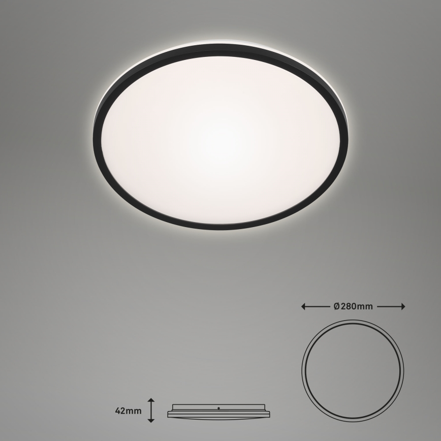 Briloner 3046-015 - LED-kattovalaisin RUNA LED/15W/230V