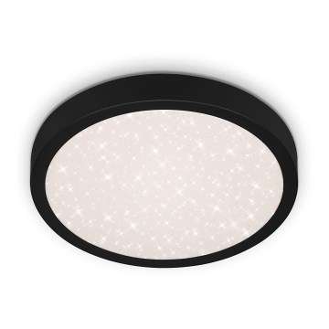 Briloner 3048-015 - LED Kattovalo RUNA LED/18W/230V musta