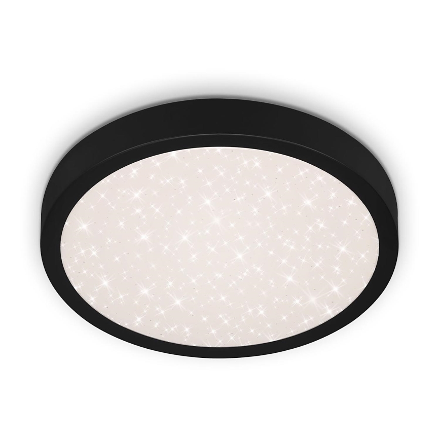 Briloner 3048-015 - LED Kattovalo RUNA LED/18W/230V musta