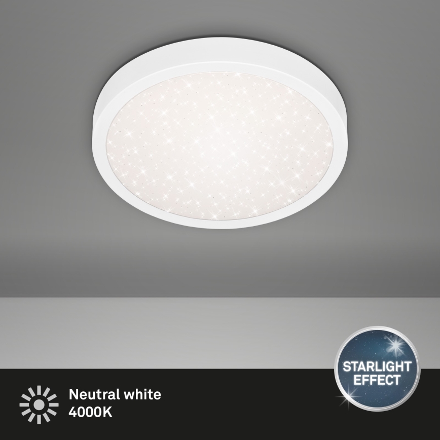 Briloner 3048-016 - LED-kattovalaisin RUNA LED/18W/230V valkoinen