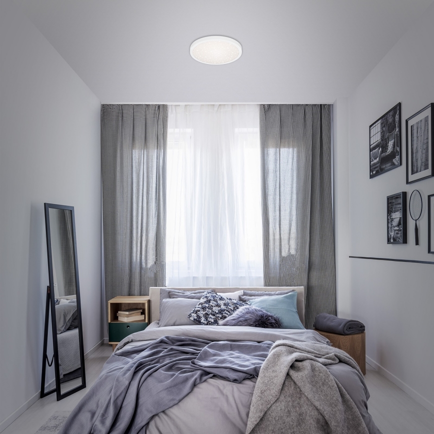 Briloner 3048-016 - LED-kattovalaisin RUNA LED/18W/230V valkoinen