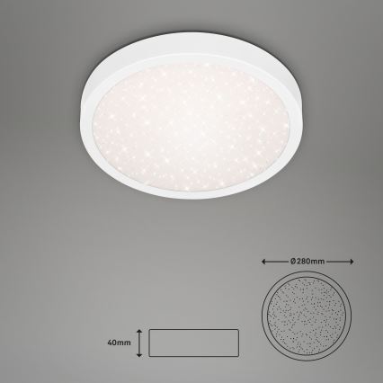 Briloner 3048-016 - LED-kattovalaisin RUNA LED/18W/230V valkoinen