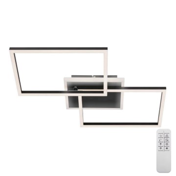 Briloner 3049-015 - Himmennettävä LED-kattovalaisin FRAME LED/40W/230V + kauko-ohjaus