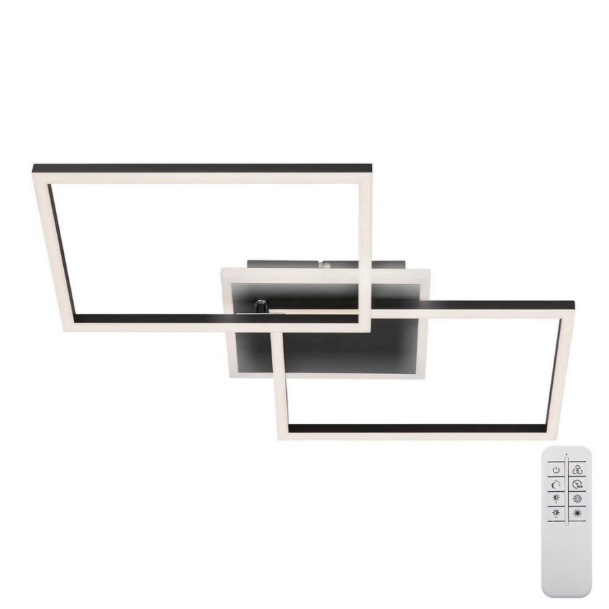 Briloner 3049-015 - Himmennettävä LED-kattovalaisin FRAME LED/40W/230V + kauko-ohjaus