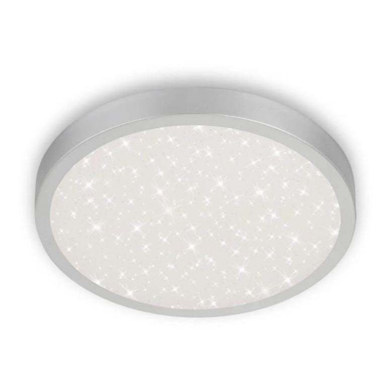 Briloner 3071-014 - LED-kattovalaisin RUNA LED/24W/230V hopea