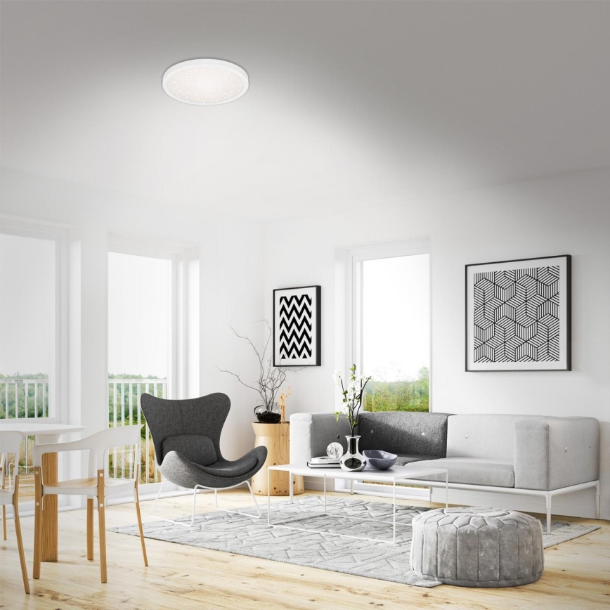 Briloner 3071-016 - LED-kattovalaisin RUNA LED/24W/230V 4000K halkaisija 38 cm valkoinen