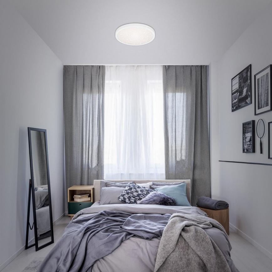 Briloner 3071-016 - LED-kattovalaisin RUNA LED/24W/230V 4000K halkaisija 38 cm valkoinen