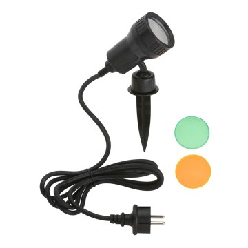 Briloner 3075-015 - LED-ulkolamppu TERRA 1xGU10/3W/230V IP44