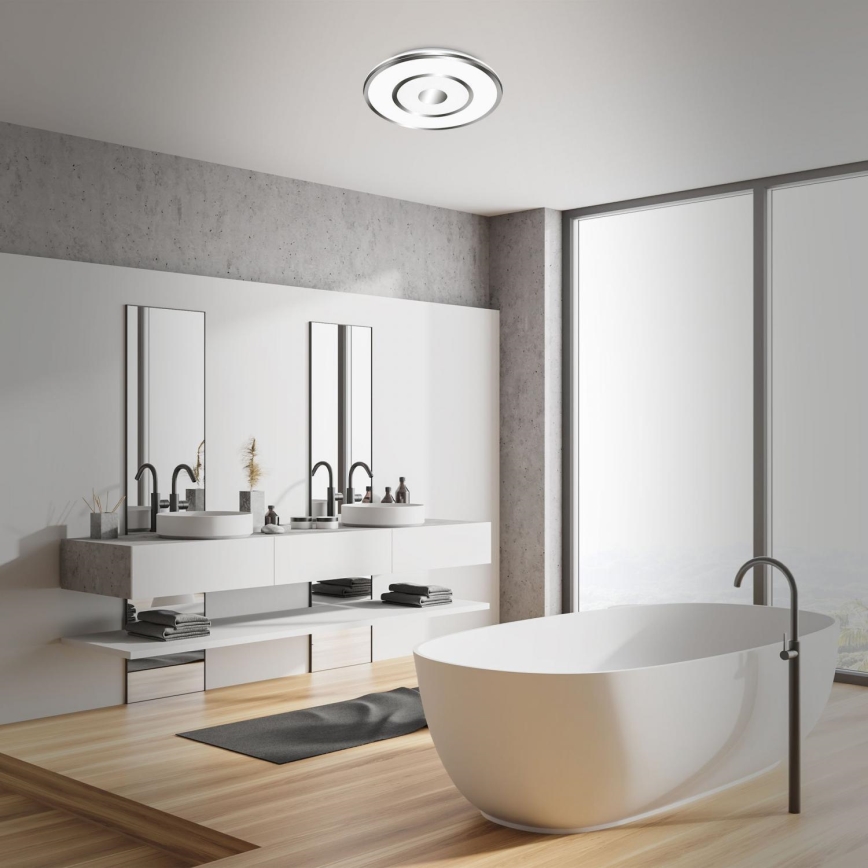 Briloner 3083-018 - Himmennettävä kylpyhuoneen LED-kattovalaisin COOL&COSY LED/24W/230V IP44
