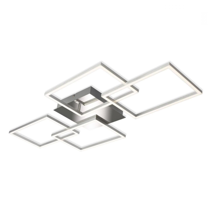 Briloner 3091-018 - Himmennettävä LED-kattovalaisin FRAME LED/30W/230V kiiltävä kromi