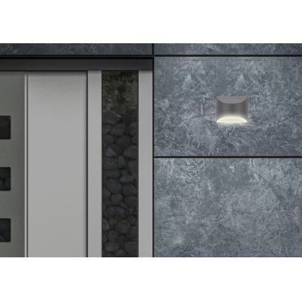 Briloner 3133015 - LED-seinäaurinkovalaisin LED/2W/3,7V IP44 3000K