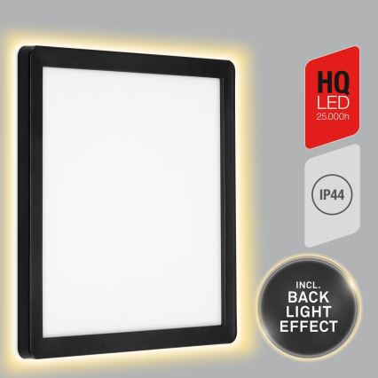 Briloner 313505TF - LED-ulkoseinävalaisin LED/15W/230V IP44 4000K musta