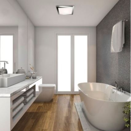 Briloner 3142-018 - LED-kattovalaisin kylpyhuoneeseen COOL&COSY LED/21W/230V 2700/4000K IP44