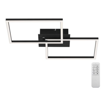Briloner 3149-018 - LED Himmennettävä pinta-asennettava kattokruunu FRAME 2xLED/15W/230V + kauko-ohjain