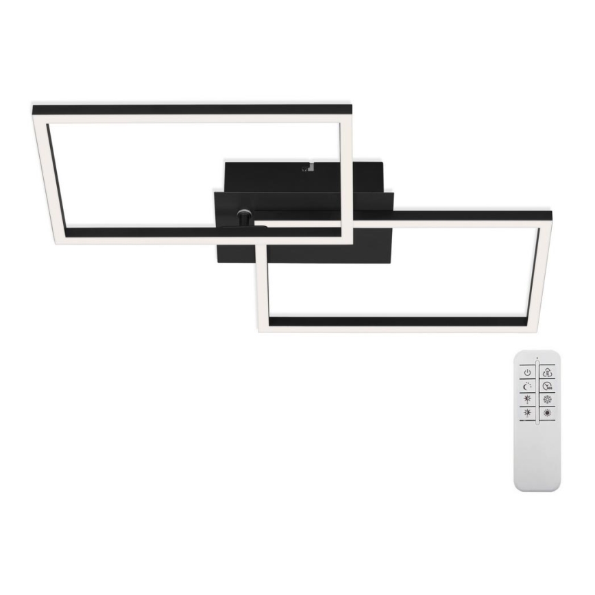 Briloner 3149-018 - LED Himmennettävä pinta-asennettava kattokruunu FRAME 2xLED/15W/230V + kauko-ohjain