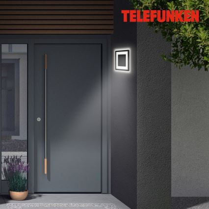 Briloner 315905TF - LED-ulkoseinävalaisin LED/15W/230V IP44 4000K musta