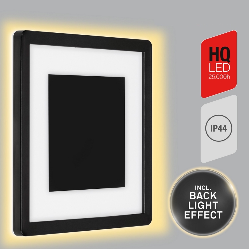 Briloner 315905TF - LED-ulkoseinävalaisin LED/15W/230V IP44 4000K musta