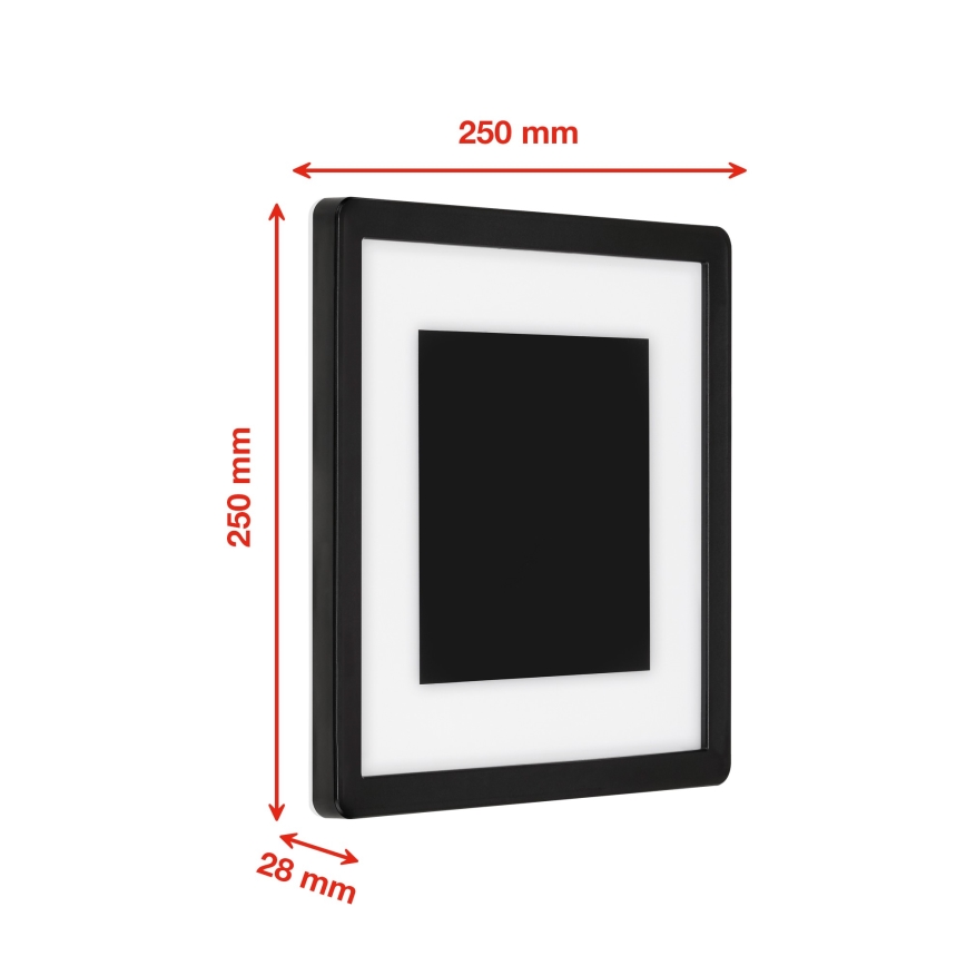 Briloner 315905TF - LED-ulkoseinävalaisin LED/15W/230V IP44 4000K musta
