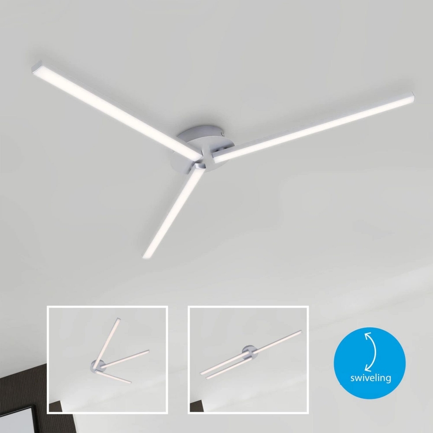 Briloner 3181-039 - LED Pinta-asennettava kattokruunu GO 3xLED/5W/230V