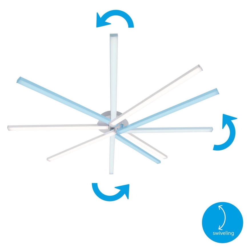 Briloner 3181-049 - LED Pinta-asennettava kattokruunu GO 4xLED/5W/230V