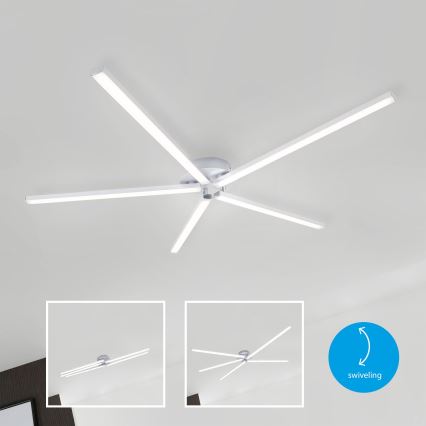 Briloner 3181-059 - LED pinta-asennettava kattokruunu GO 5xLED/4,8W/230V