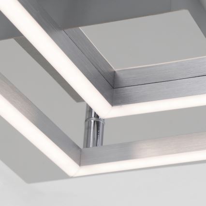 Briloner 3182-018 - Himmennettävä LED-kattovalaisin FRAME 2xLED/15,5W/230V